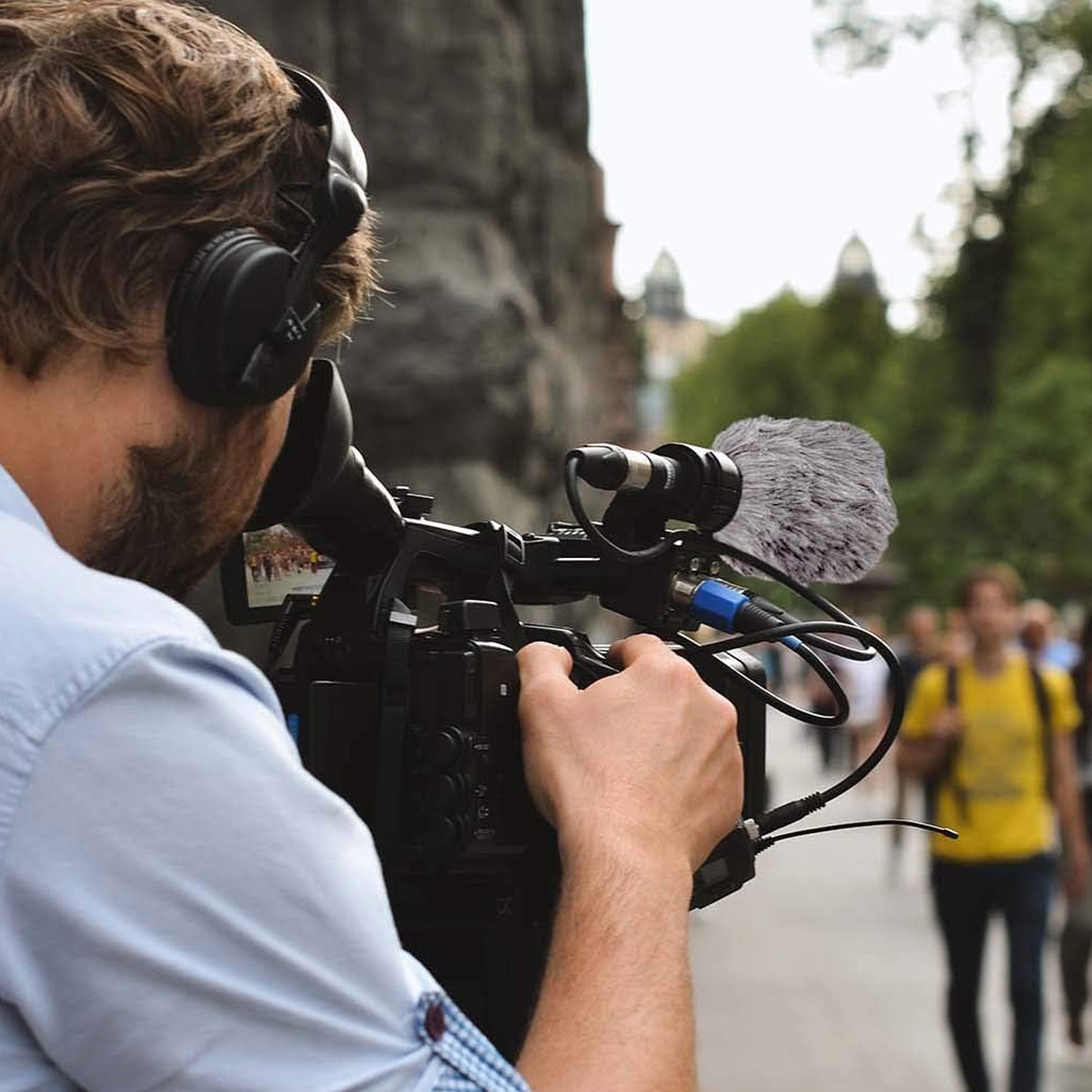 Movo WS1 | Microphone Foam Cover | Foam Windscreen for Shotgun Mics - Movo