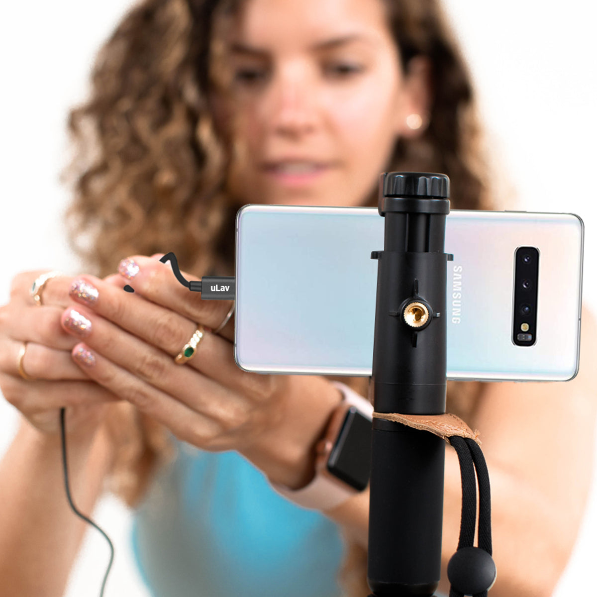 uLav-DUO | Dual Omnidirectional Clip-on Microphone with USB-C | Movo