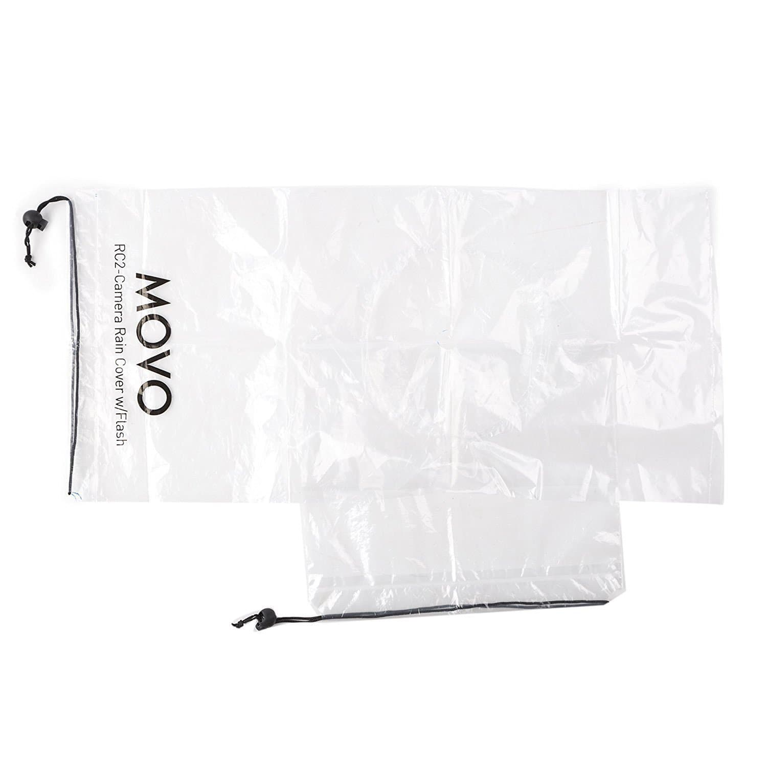 10x Clear Rain Cover for DSLR Camera, Flash, & Lens up to 18" - Movo