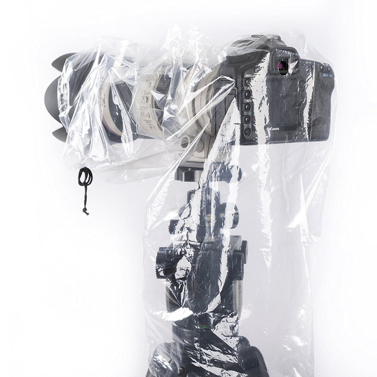 10x Clear Rain Cover for DSLR Camera &amp; Lens up to 18&quot; Long - Movo