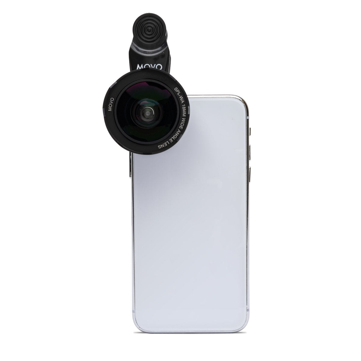 18mm Wide Angle Lens with Universal Clip Mount - Movo