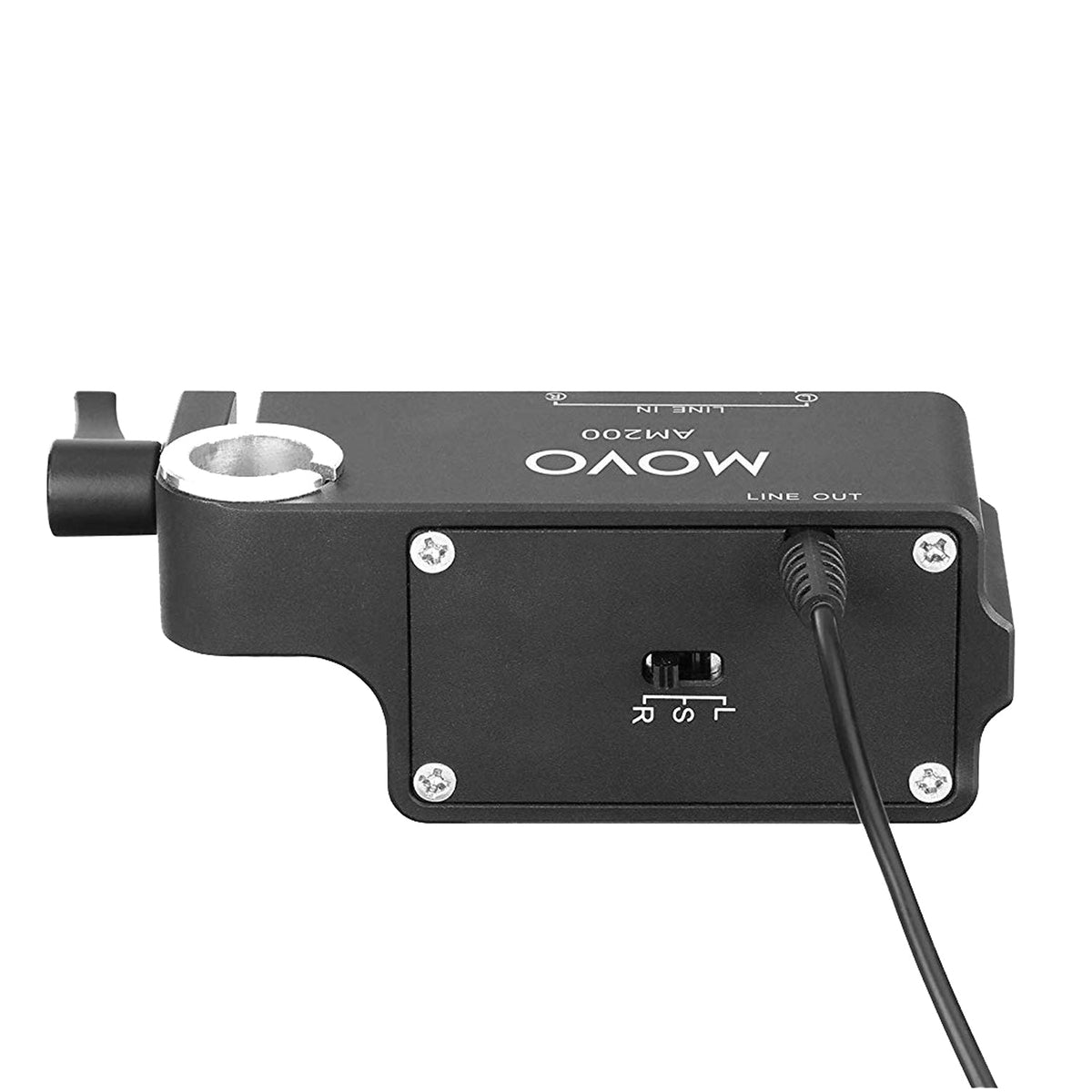 2-Channel XLR Mic. Audio Mixer W/ 15mm Rod Mounting - Movo