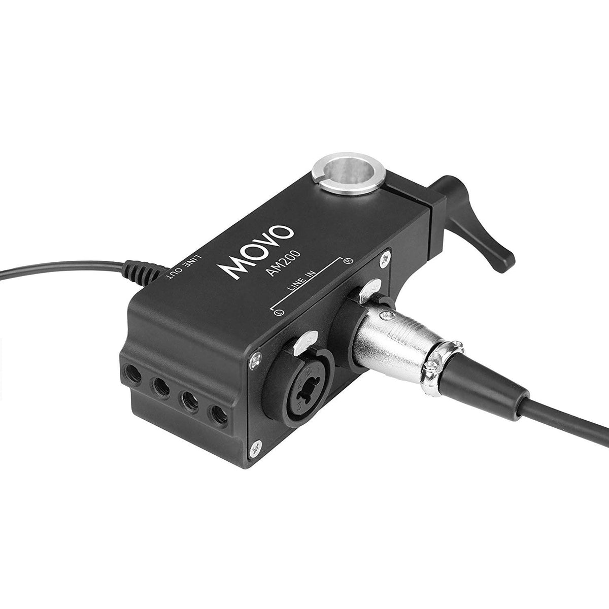2-Channel XLR Mic. Audio Mixer W/ 15mm Rod Mounting - Movo