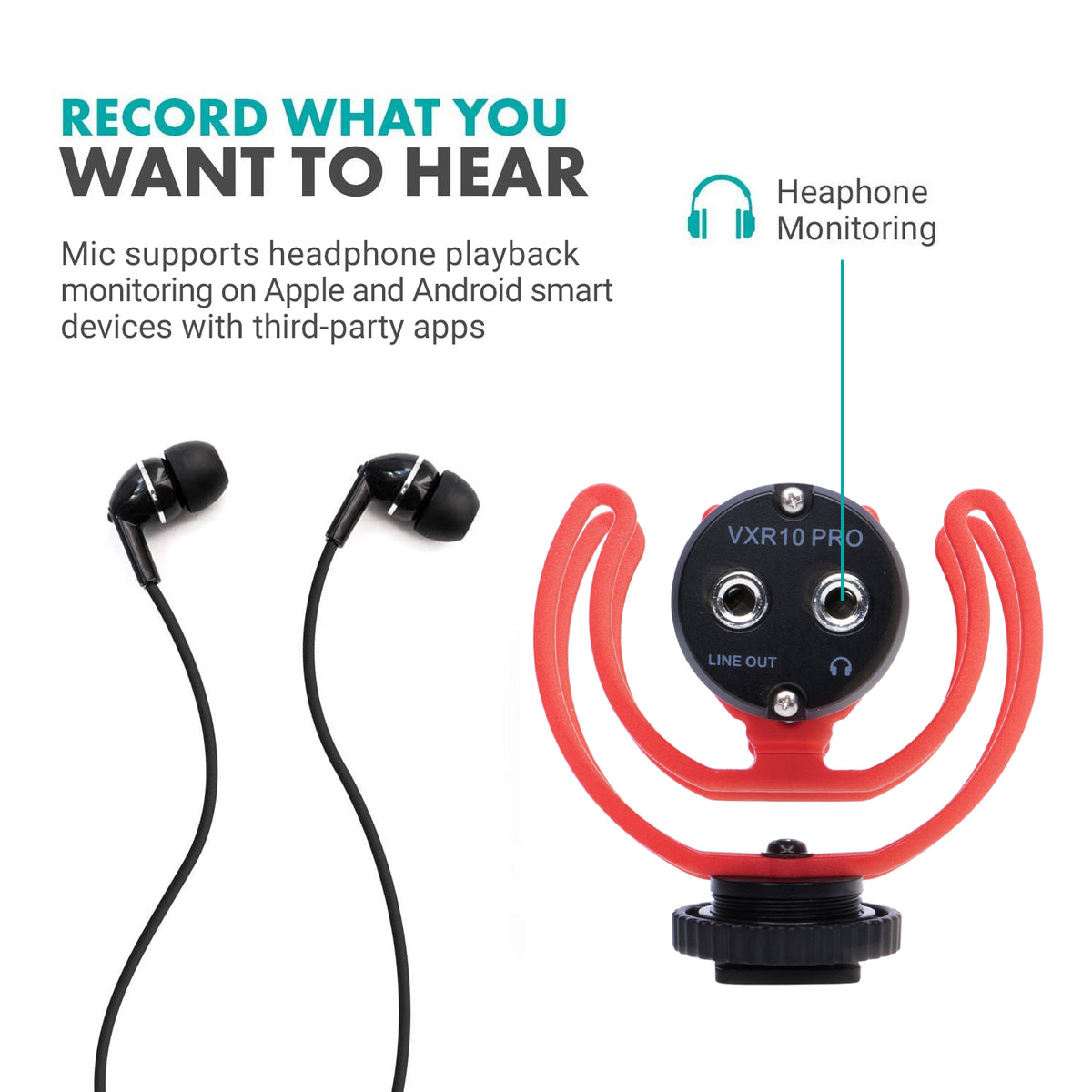 VXR10-PRO | Supercardioid Shotgun Video Microphone | Movo