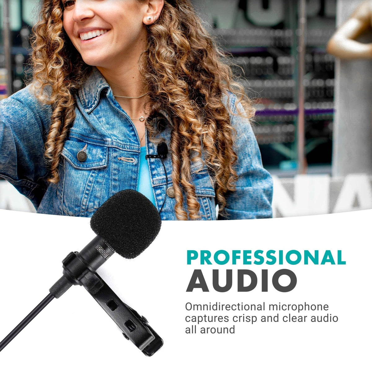 2.4GHz Wireless Lav Mic System | 164-ft Range - Movo