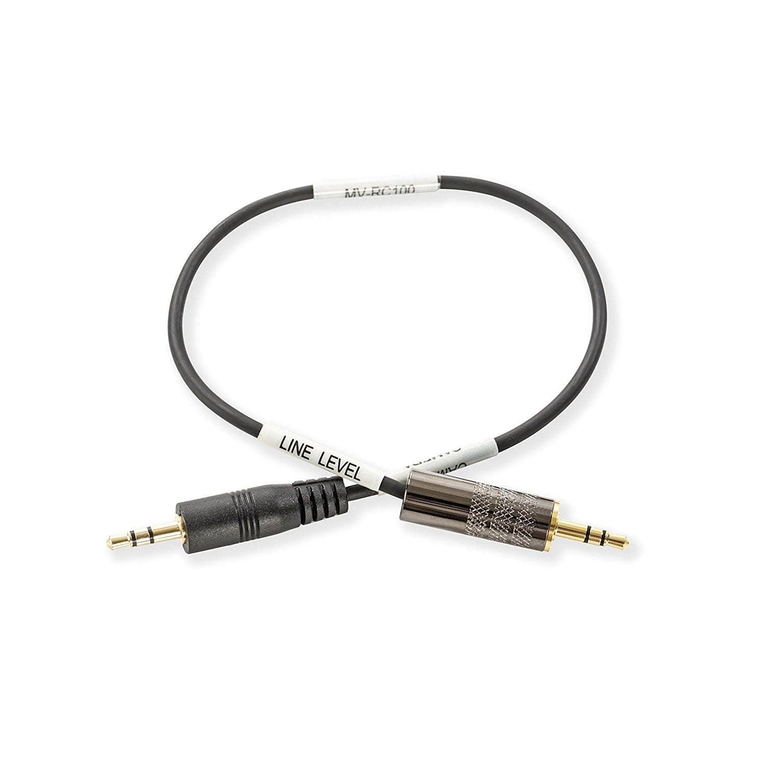 Movo MV-RC100 3.5mm Line-to-Microphone Attenuator Cable for HDSLR Cameras