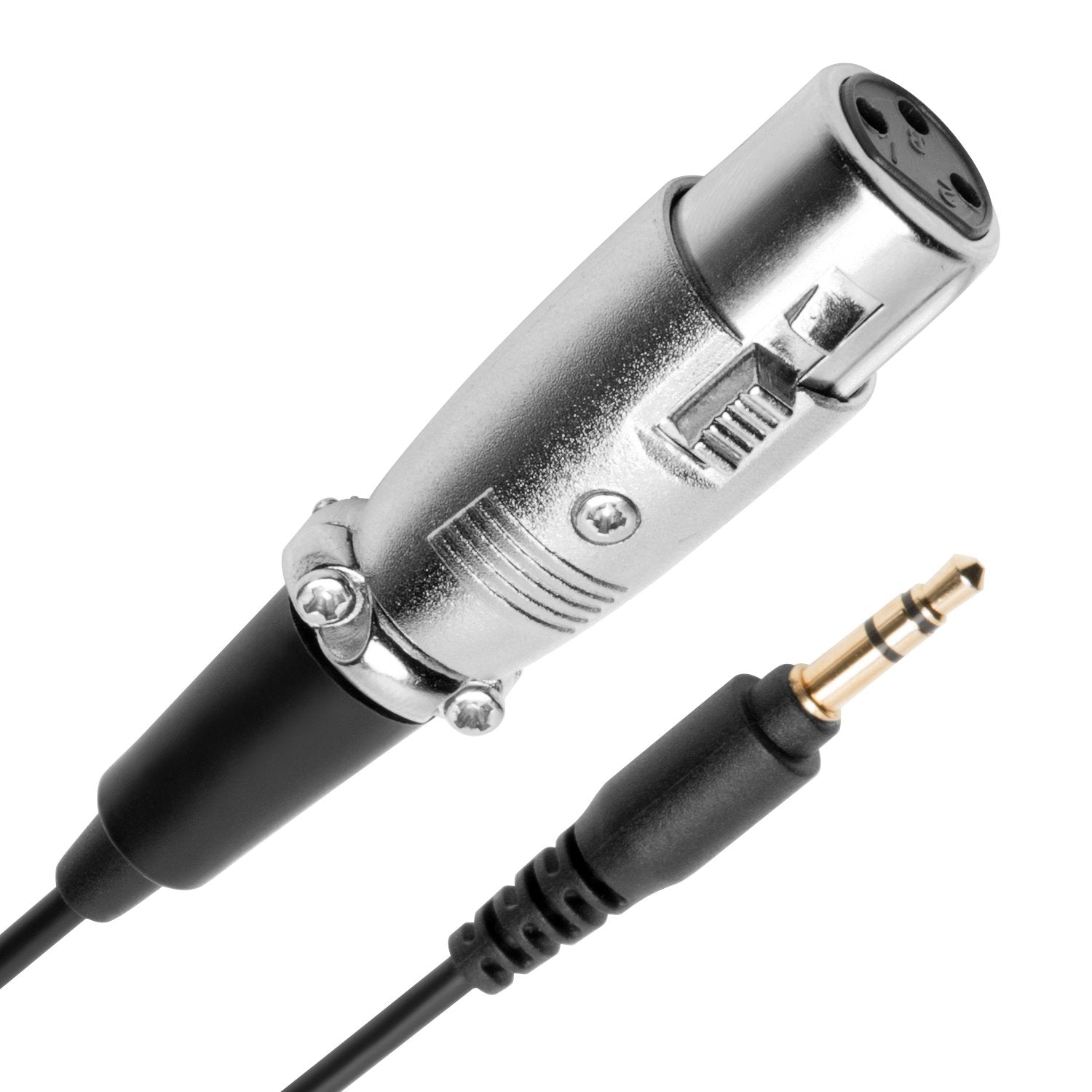 TCB6, 3.5mm TRS Male to XLR Female Audio Output Cable