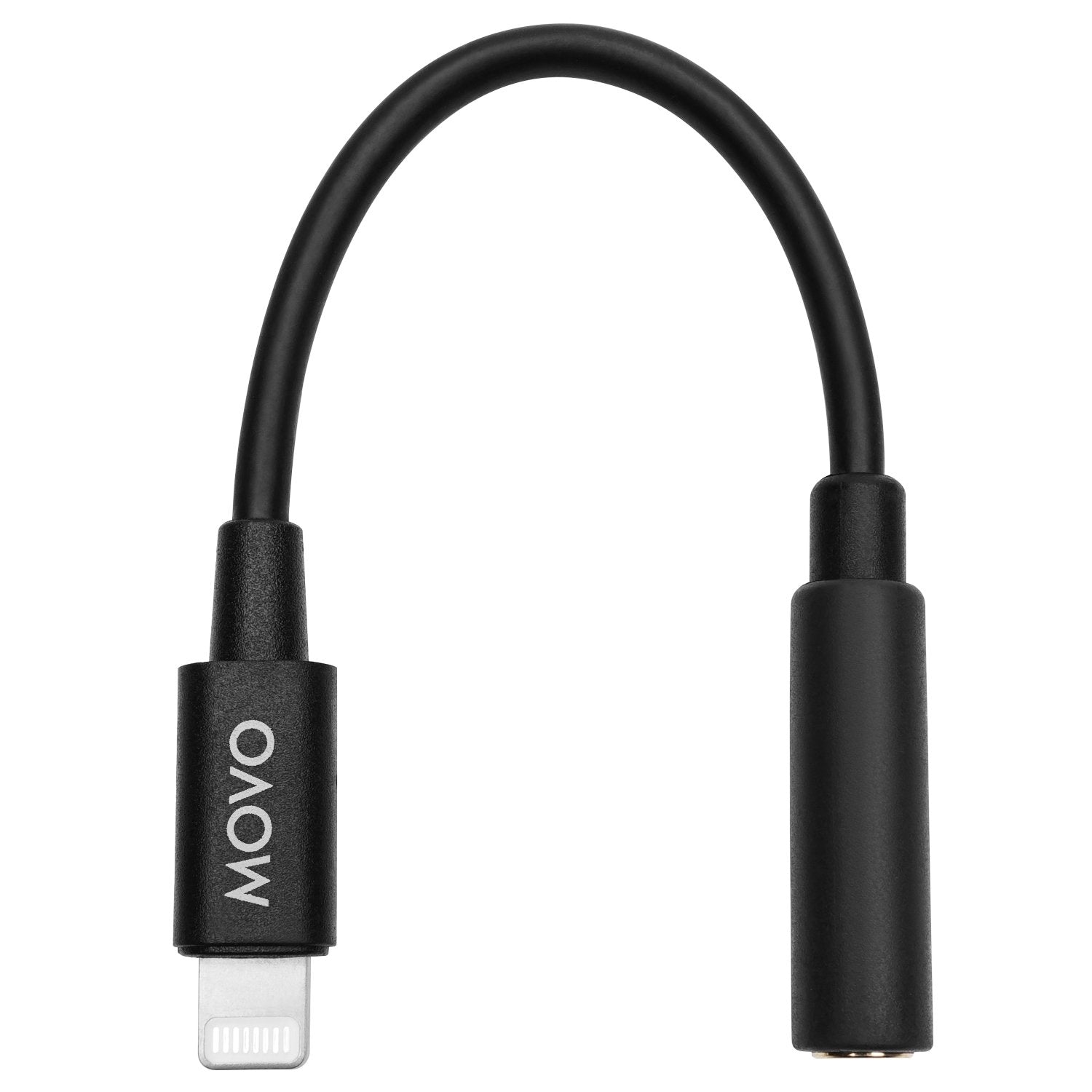 Movo IMA-2 3.5mm TRS Microphone Dongle Cable to Lightning