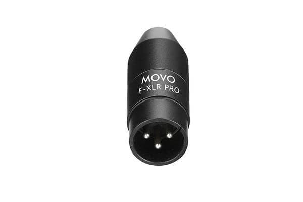 3.5mm TRS Mini-Jack Female to 3-Pin XLR Male Adapter - Movo