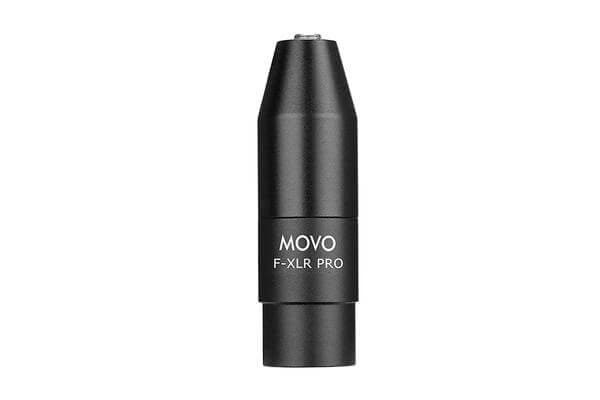 3.5mm TRS Mini-Jack Female to 3-Pin XLR Male Adapter - Movo