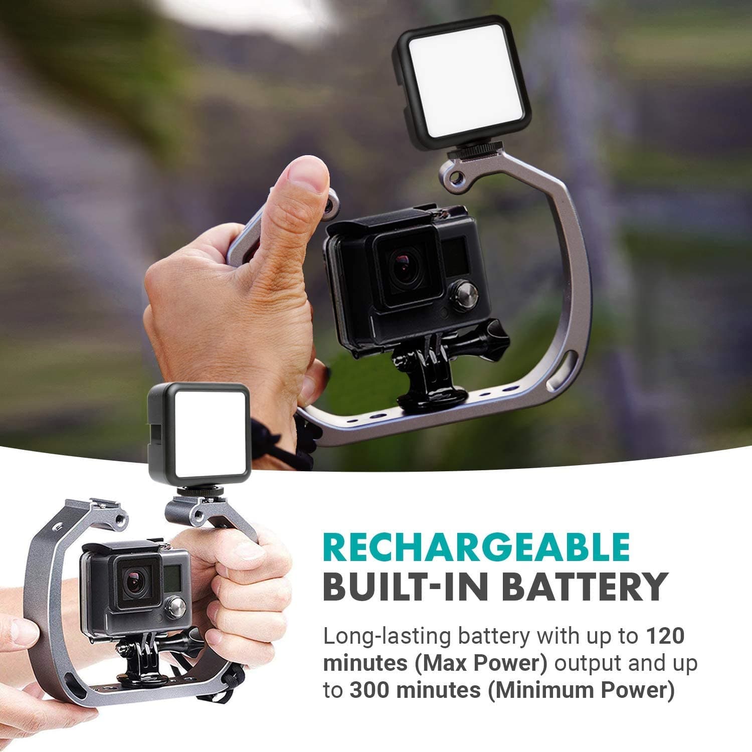 LED-XS | Adjustable Mini LED Camera Light | Movo