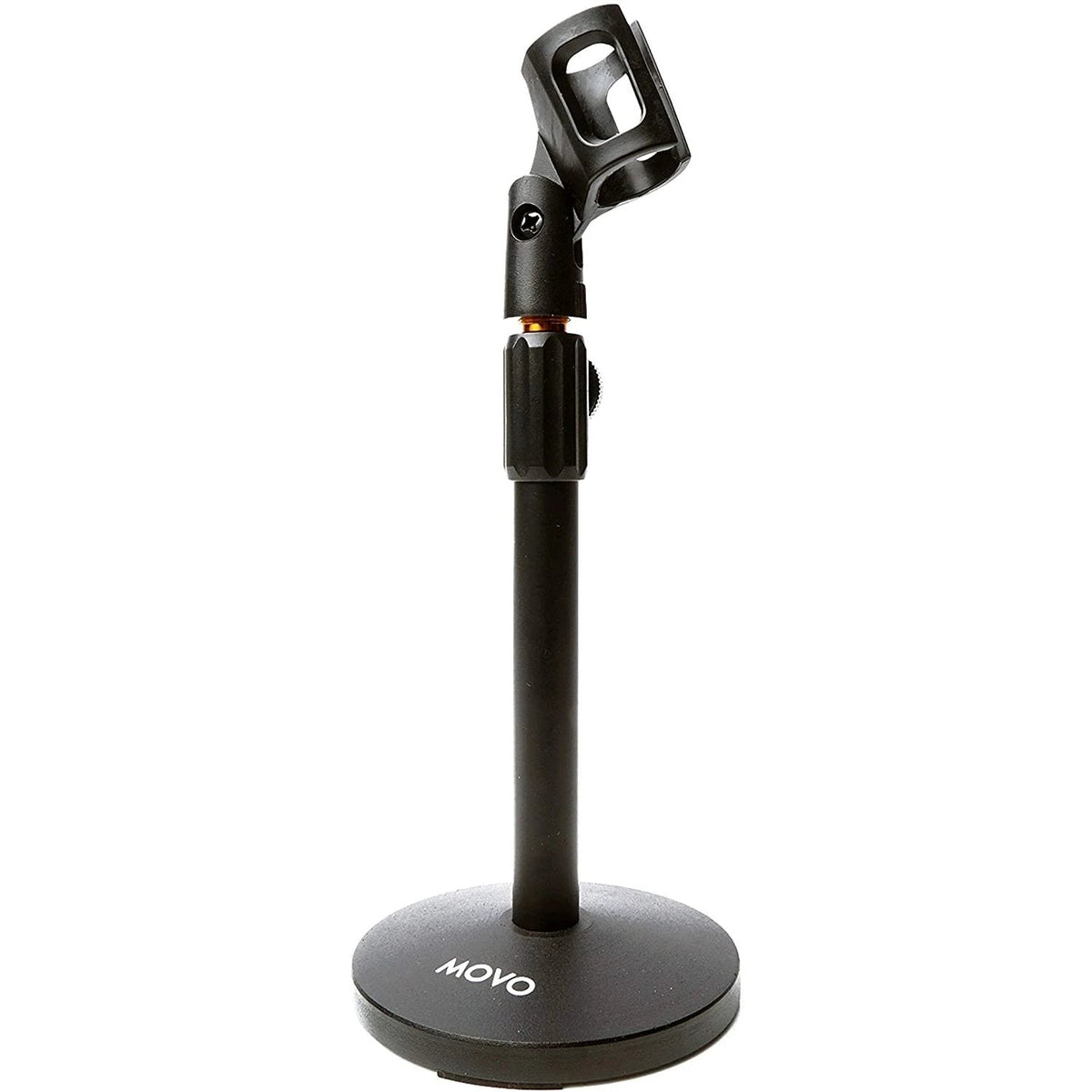 Adjustable Tabletop Mic Stand with Mic Clip | TMC-3 | Movo - Movo