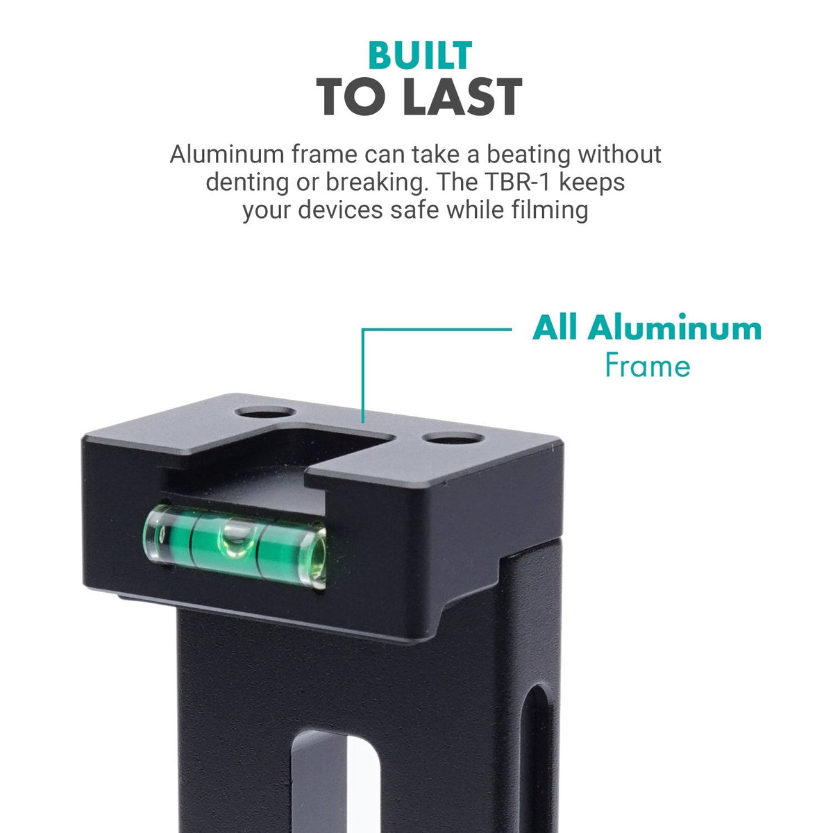 Aluminum Tablet Tripod Mount W/Shoe for Light/Mic. | TBR-1 | Movo - Movo