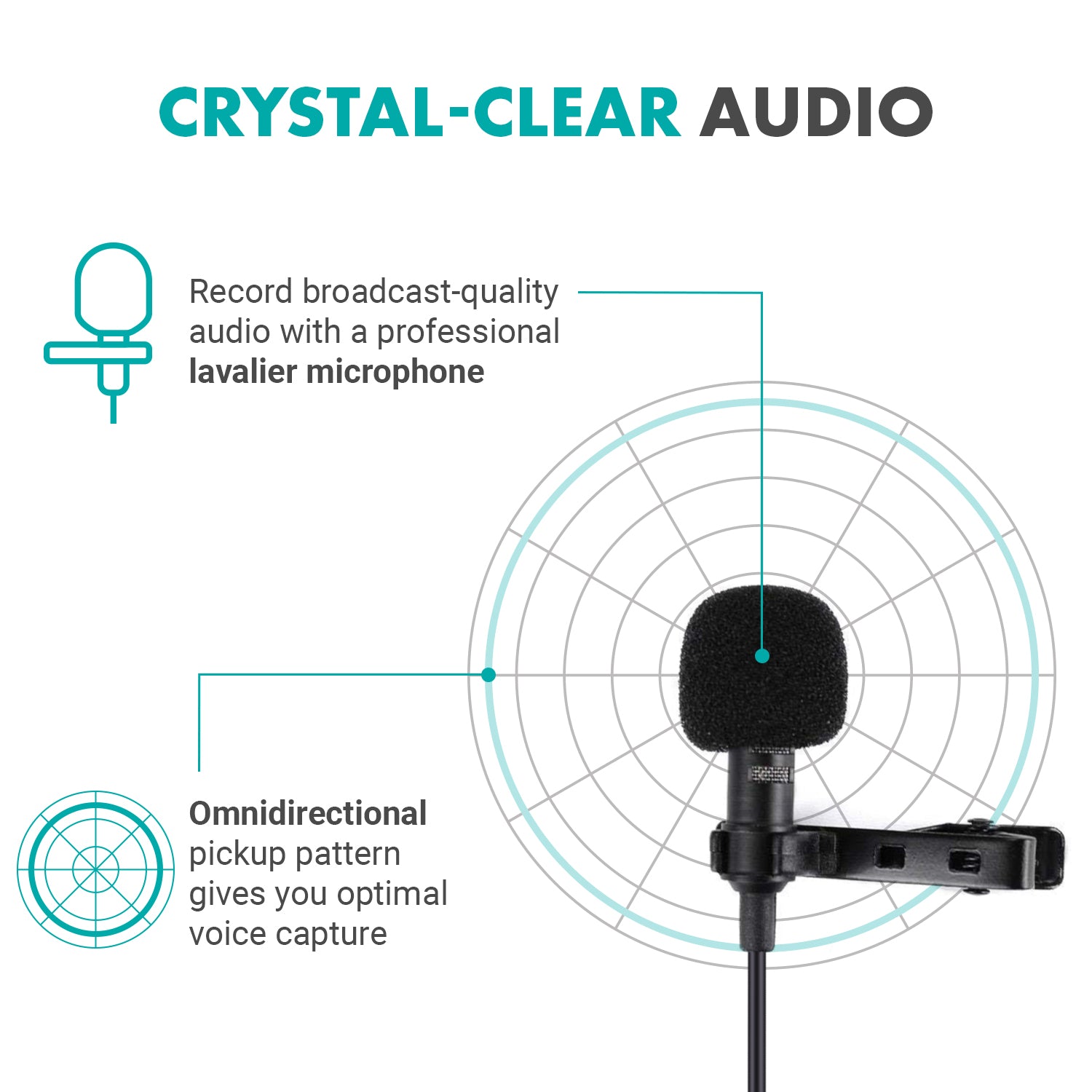 EDGE-OP-DUO | Dual Wireless Lapel Mic System for Osmo Pocket 1 & 2 | Movo