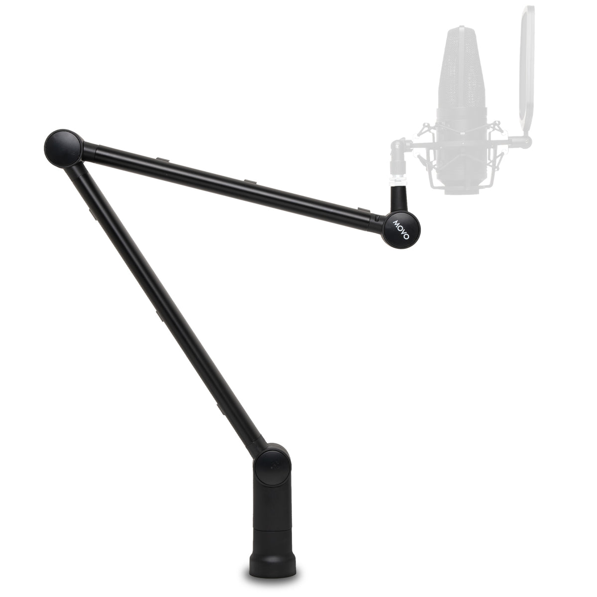 ASM-7 | Professional Mic Suspension Boom Scissor Arm | Movo