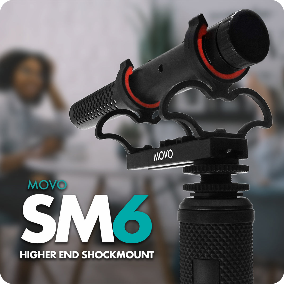 SM6 | Dual Rycote Shockmount | Movo
