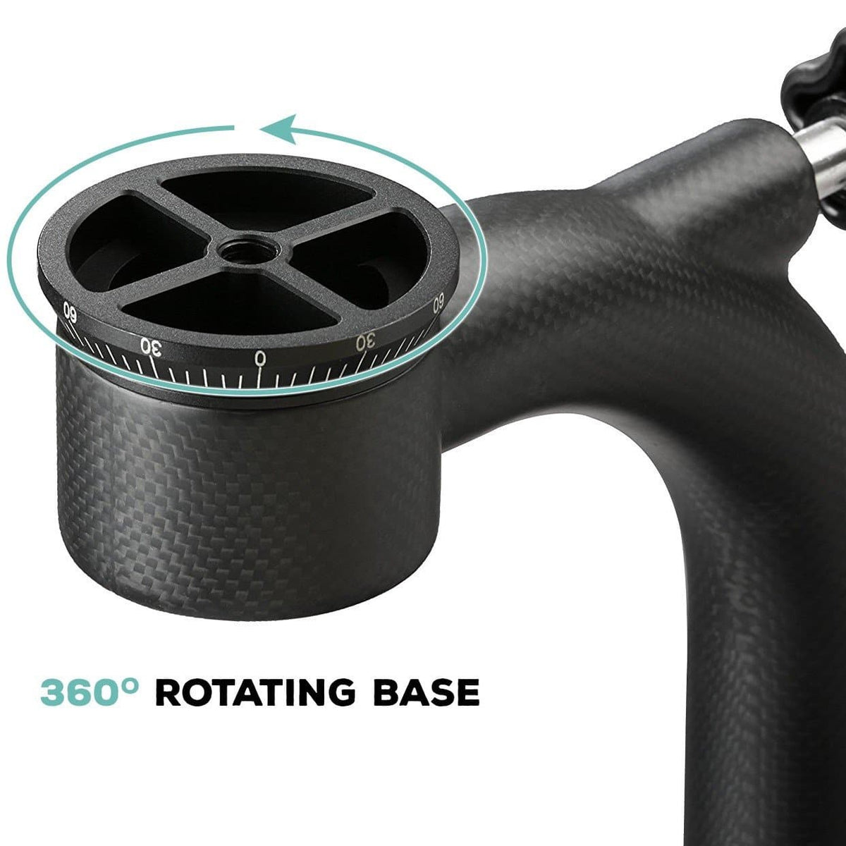 Carbon Fiber Professional Gimbal Tripod Head | GH800 | Movo - Movo