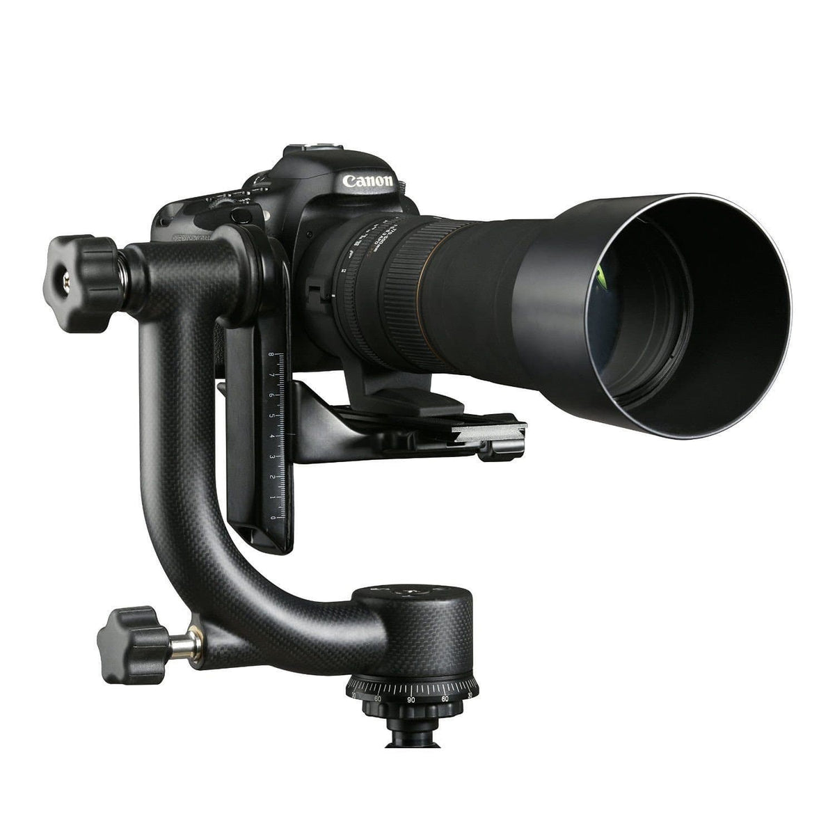 Carbon Fiber Professional Gimbal Tripod Head | GH800 | Movo - Movo