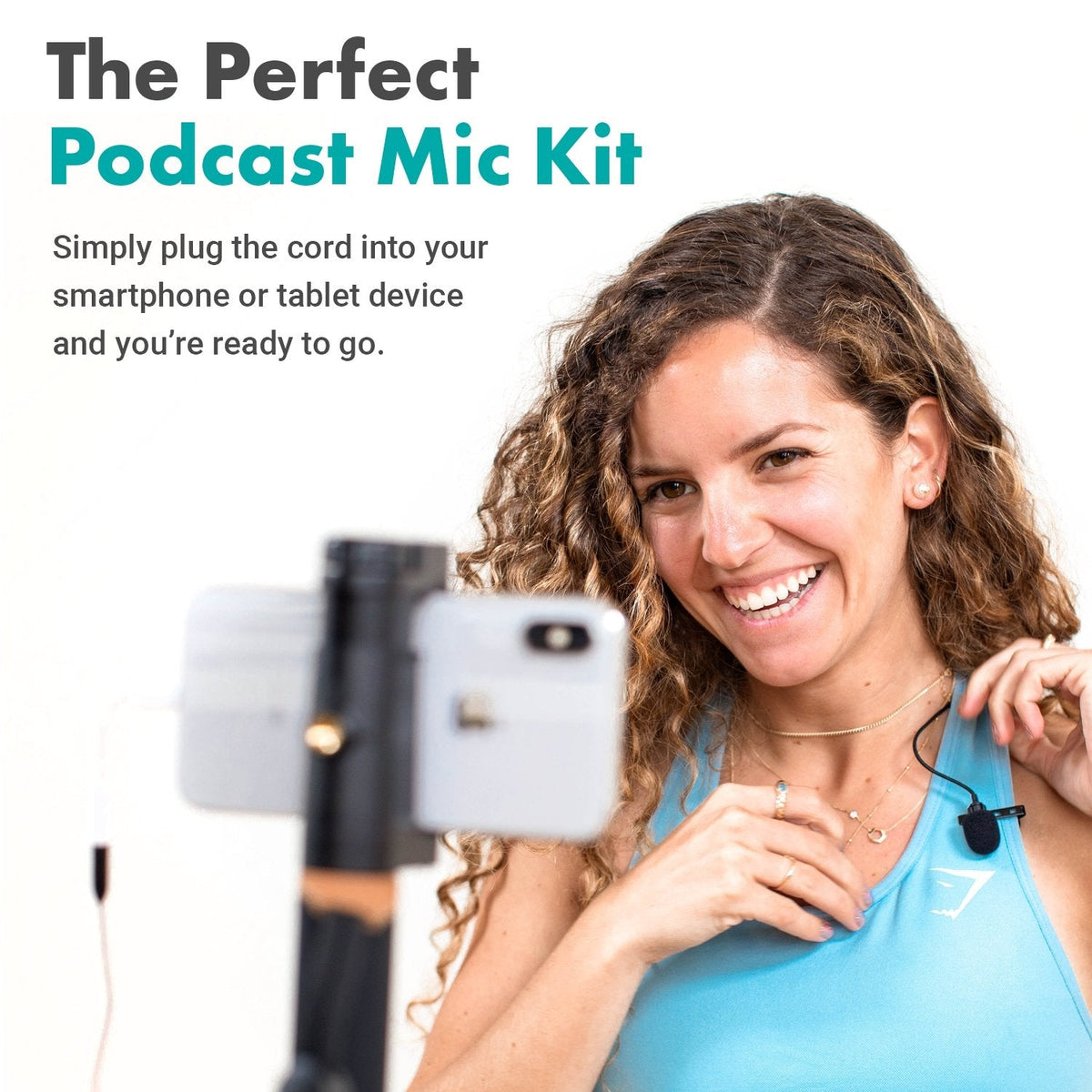 Clip-on Lavalier Interview Microphone - Movo