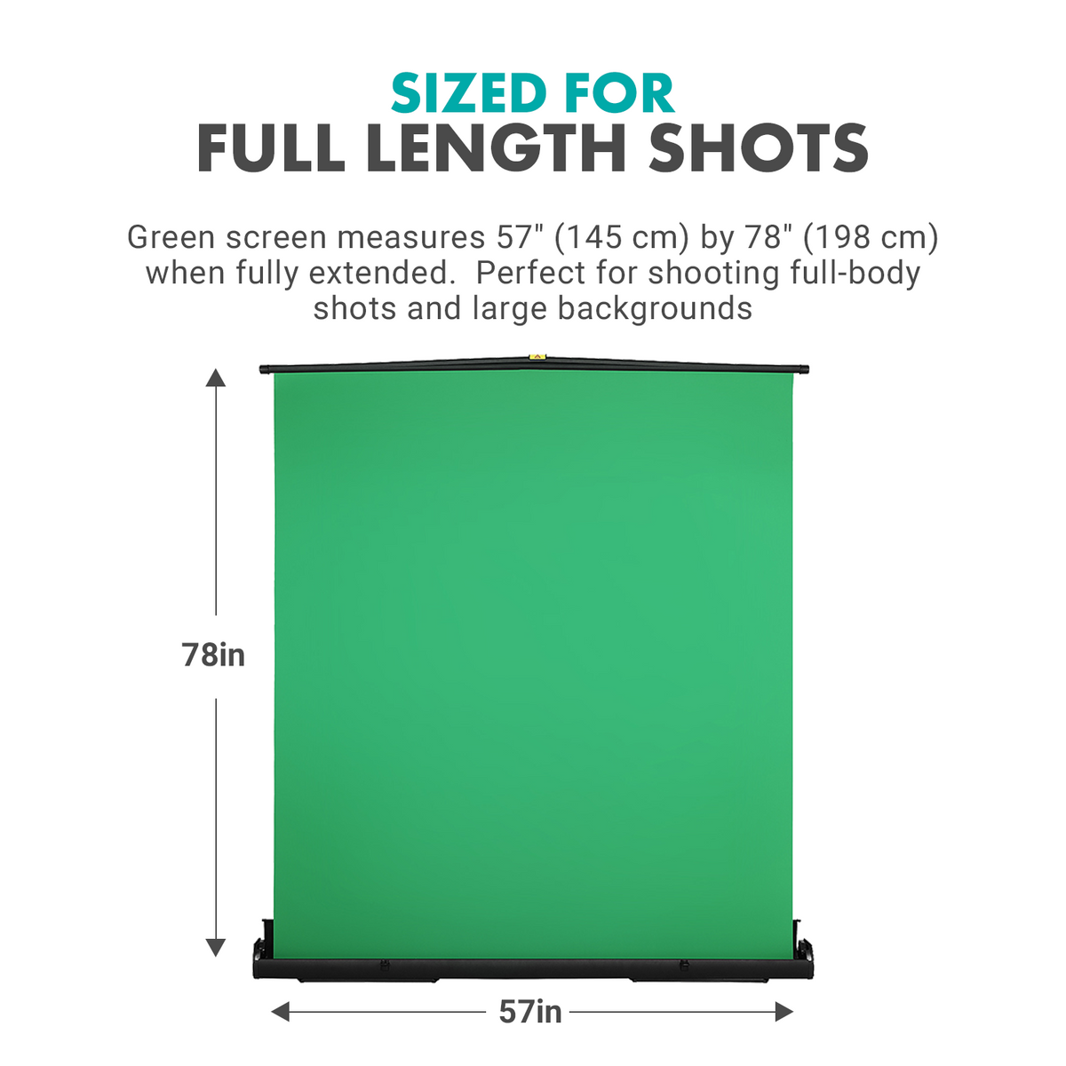 RGS-1 | Professional Retractable Green Screen | Movo