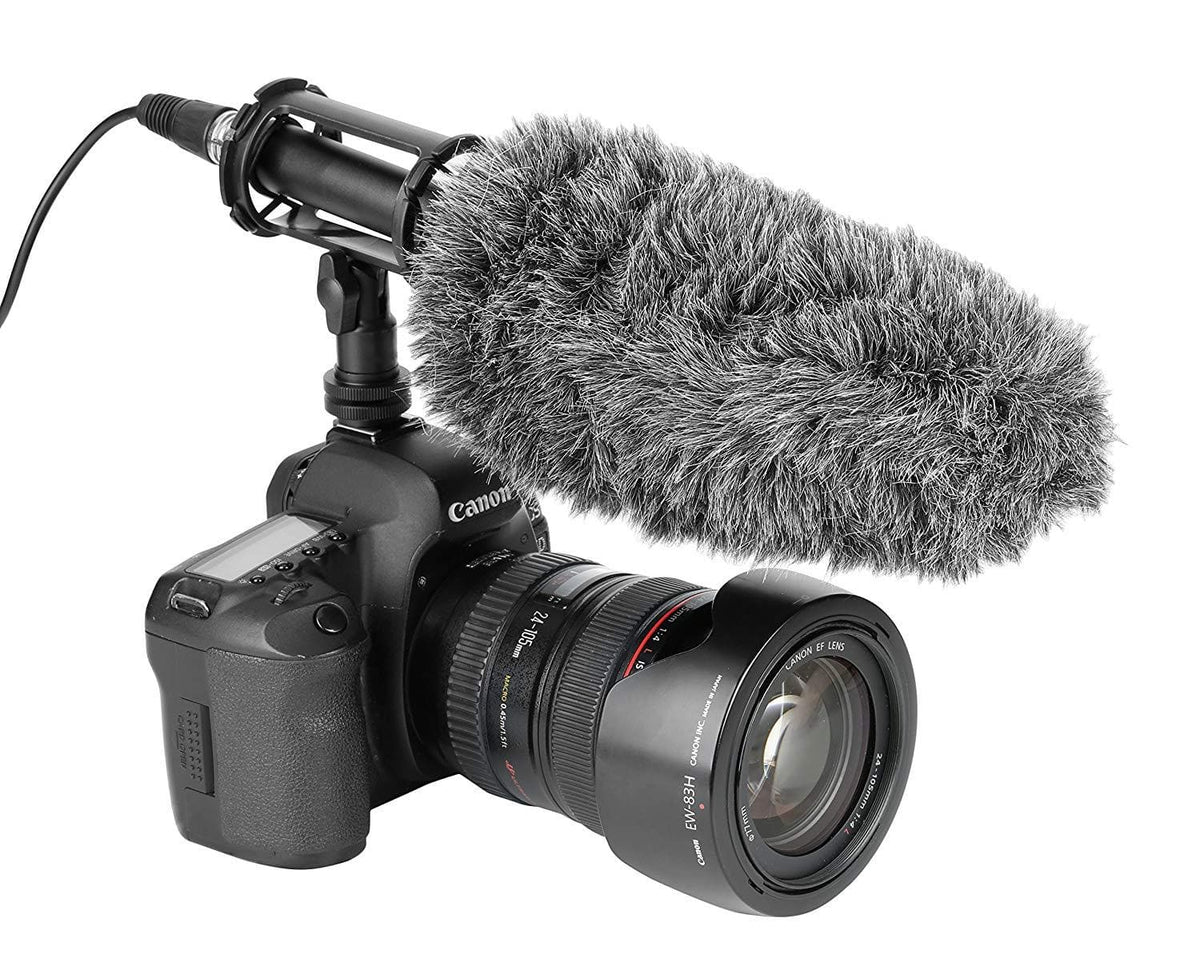 Deadcat Microphone Cover | 7&quot; Deadcat Mic Windscreen | WS-S1000 | Movo - Movo