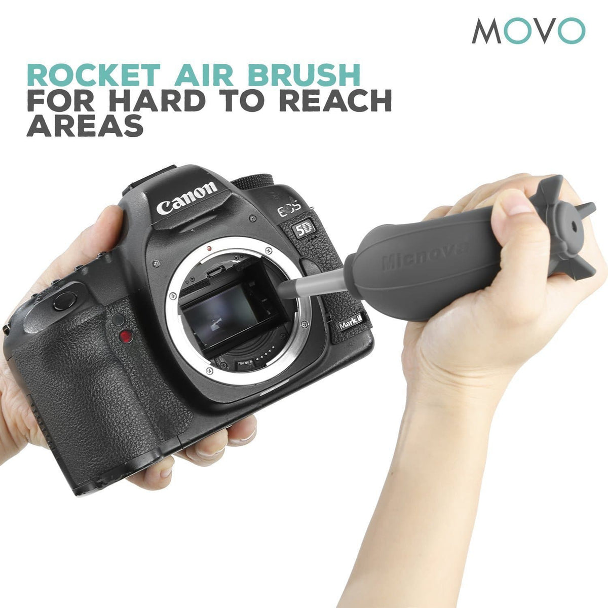 Deluxe Camera Lens Cleaning Kit | DSLR Sensor Cleaning Kit | Movo - Movo