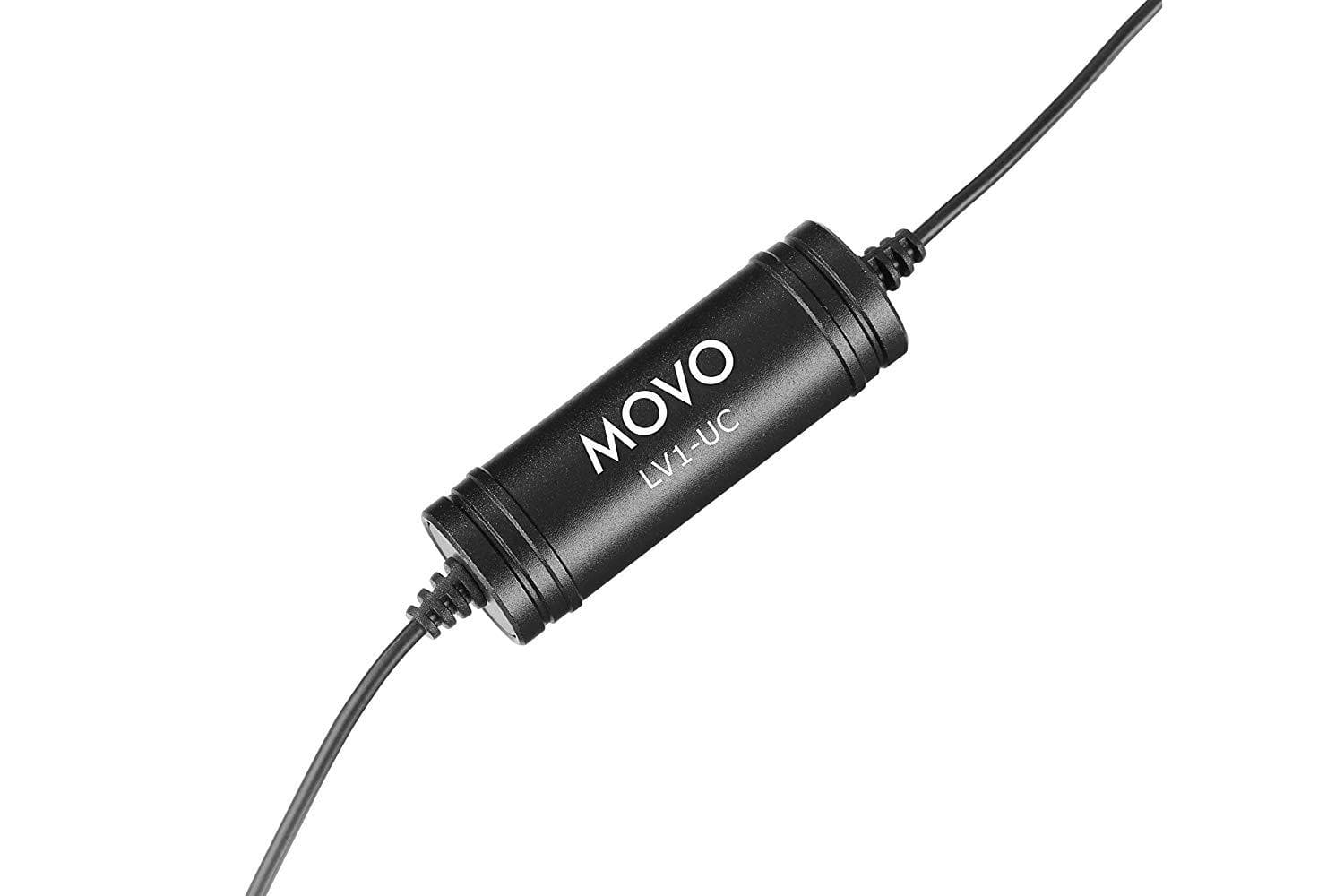LV1-UC | Digital Lav Omni Clip-on Mic with USB Type-C Connector | Movo