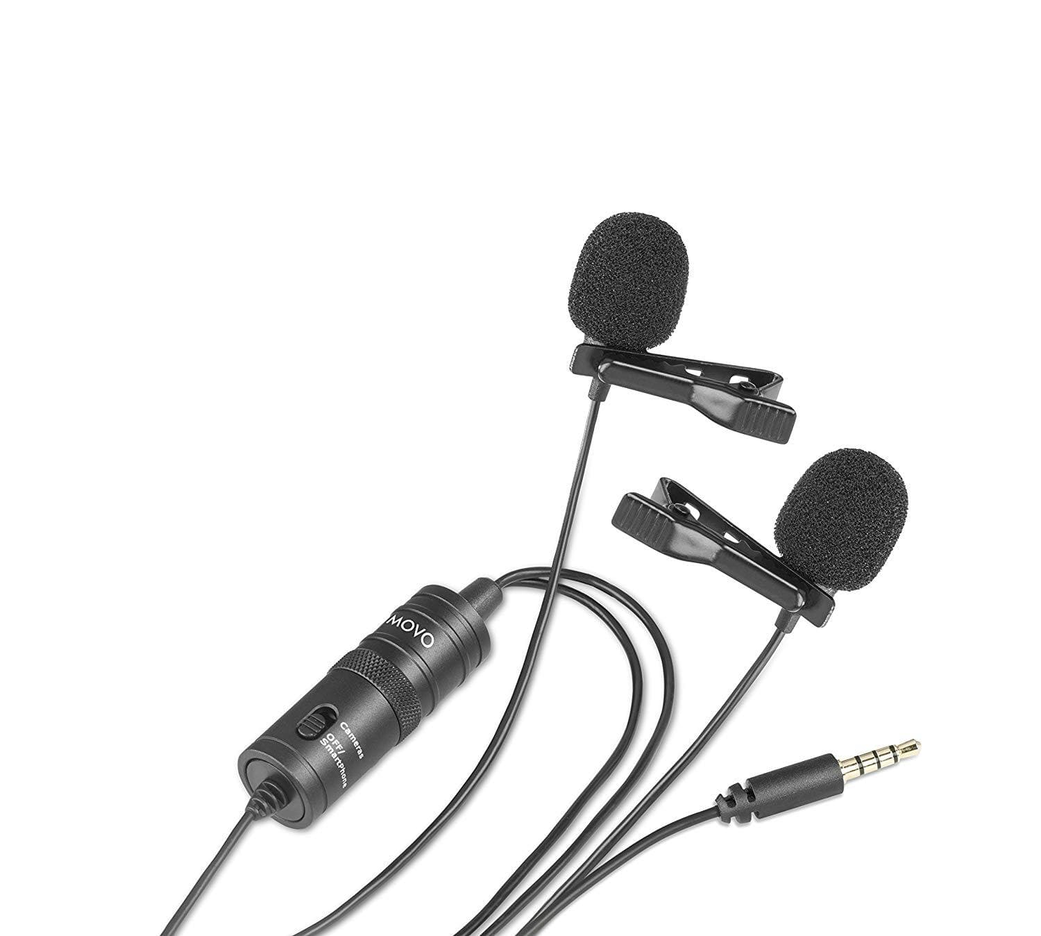 Double-Lav Omnidirectional Interview Mic - Movo