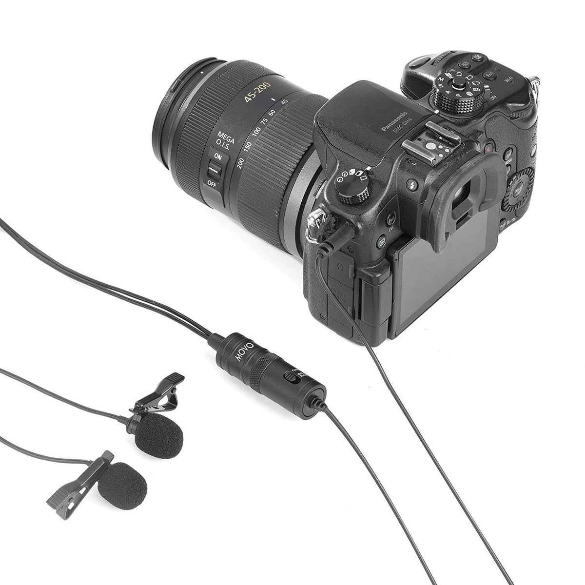 Double-Lav Omnidirectional Interview Mic - Movo