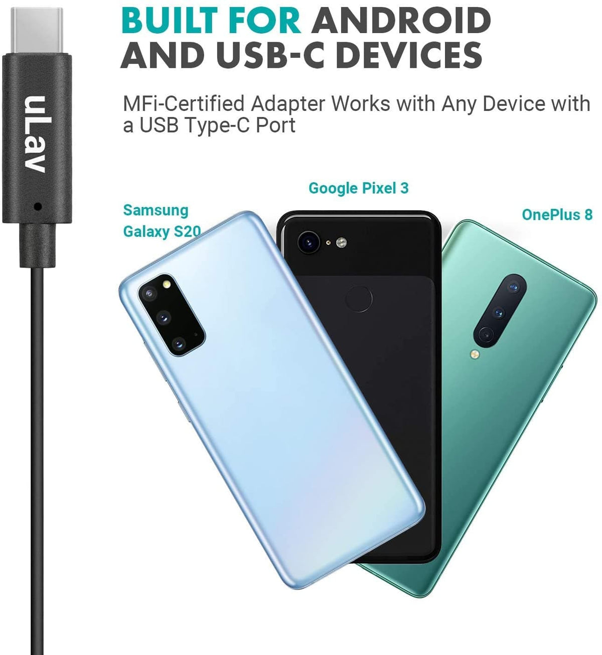 Dual Digital Lavalier Omnidirectional Clip-on Microphone with USB-C - Movo