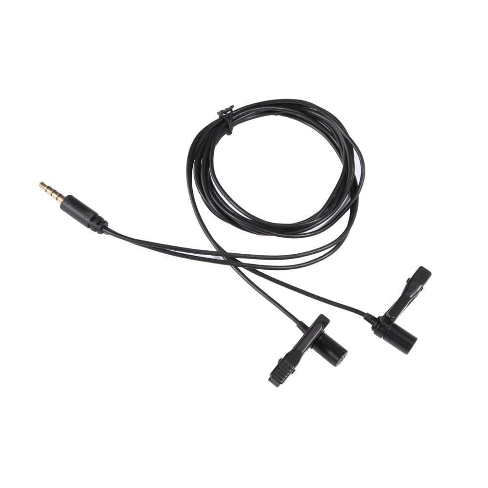 Dual-Headed Lav Omnidirectional Smartphone Mic - Movo