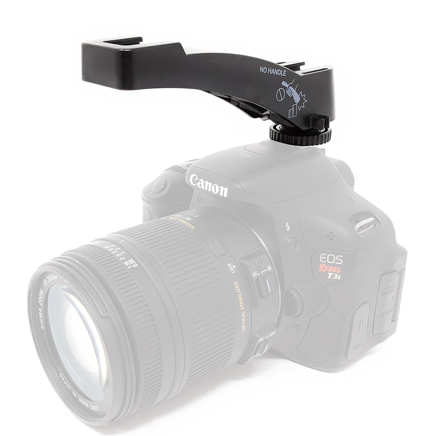 HB-2 Dual Cold Shoe Mount and Riser Movo - Main Image