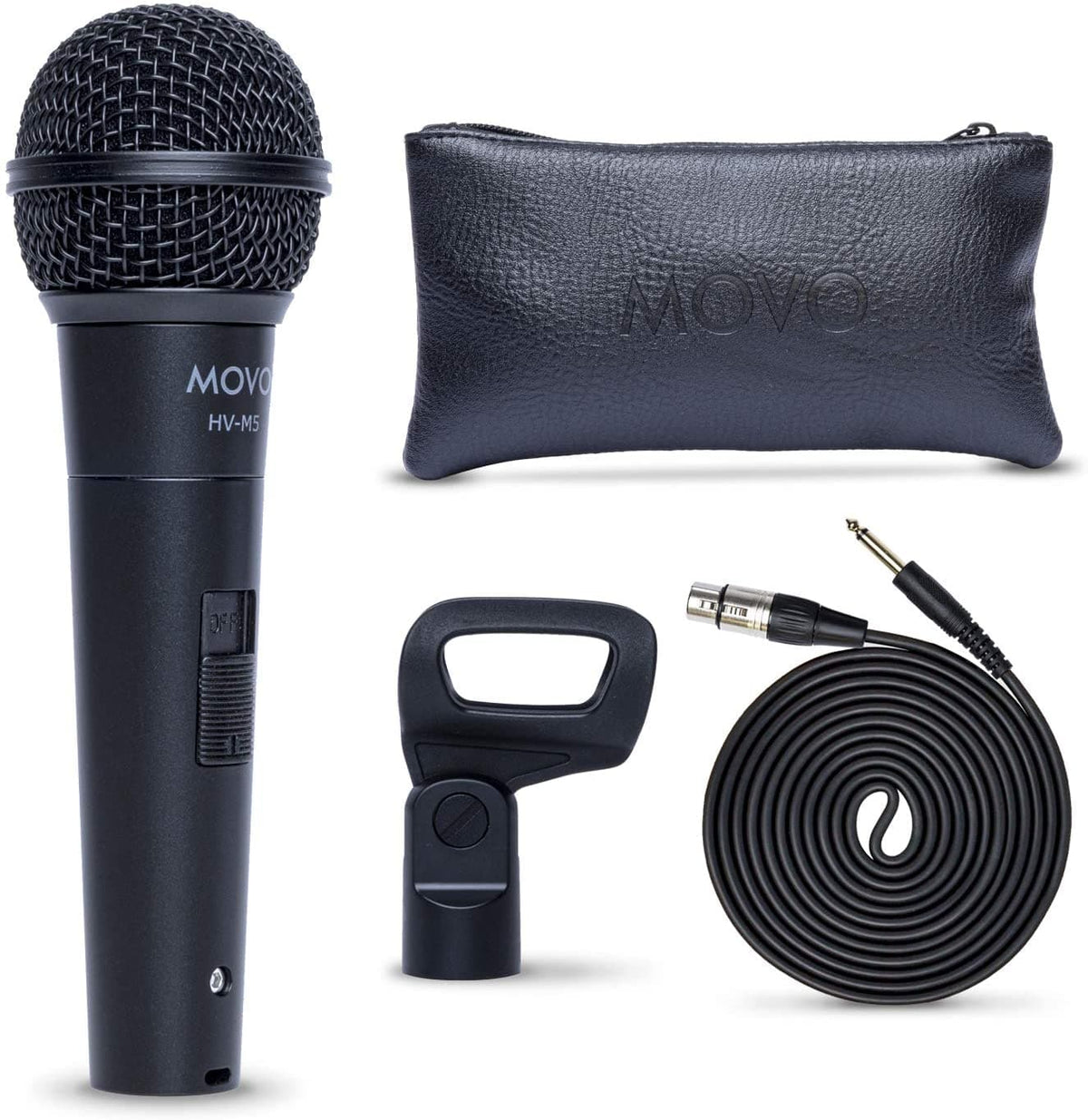 Dynamic Cardioid Vocal Microphone | HV-M5 | Movo - Movo
