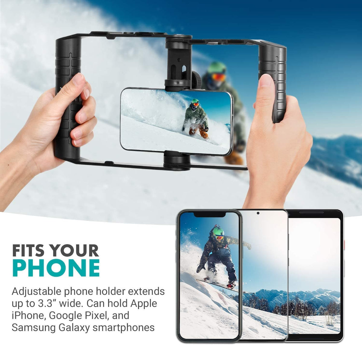 Foldable Smartphone Video Rig Cage | SPR-20 | Movo - Movo