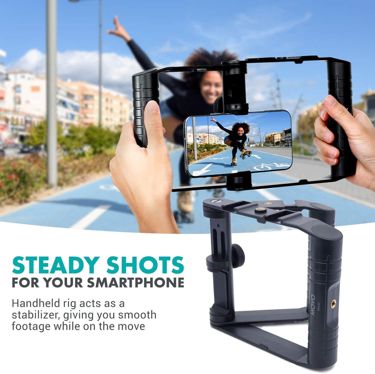 Foldable Smartphone Video Rig Cage | SPR-20 | Movo - Movo