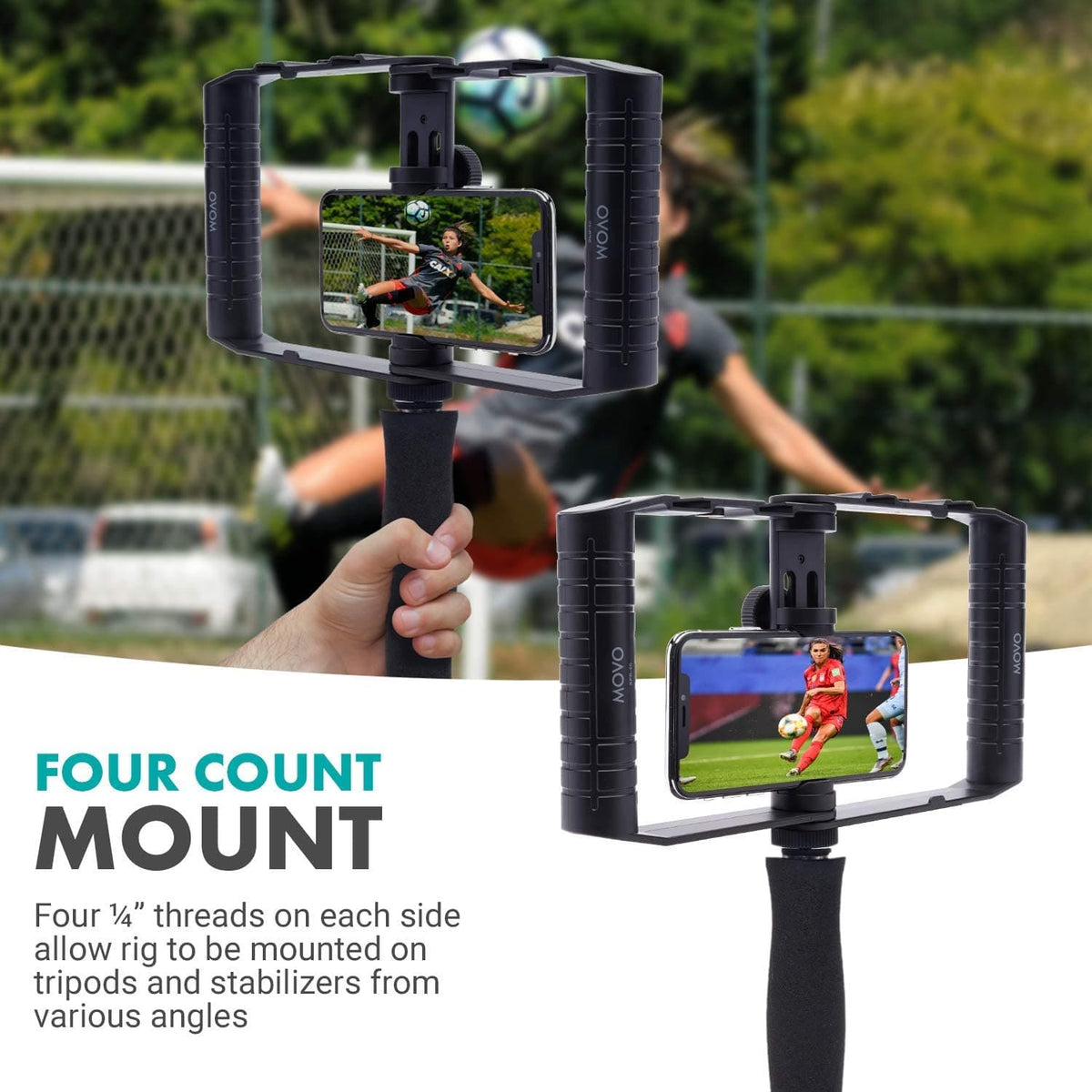 Foldable Smartphone Video Rig Cage | SPR-20 | Movo - Movo