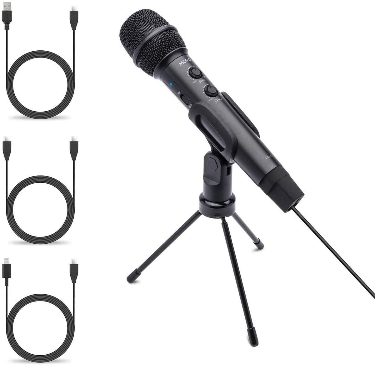Handheld Digital Cardioid Condenser Microphone | HM-K1 | Movo - Movo