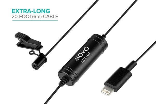 iPhone Lightning Lavalier Microphone - Movo