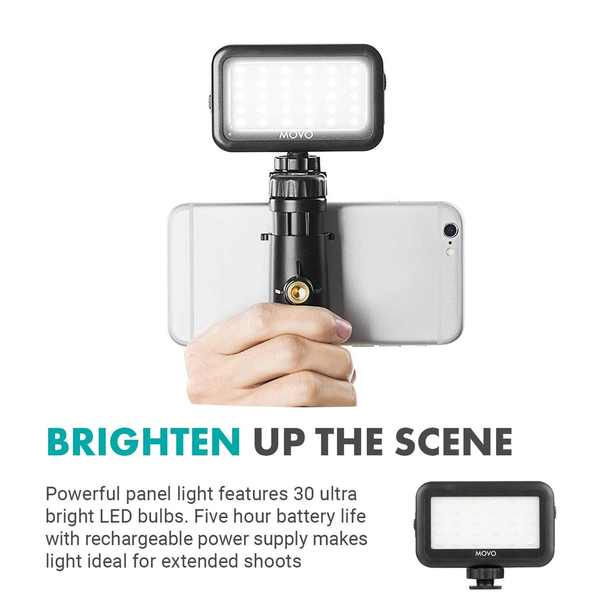 iVlog Starter Kit Handheld Vlogging Bundle for iPhone - Movo