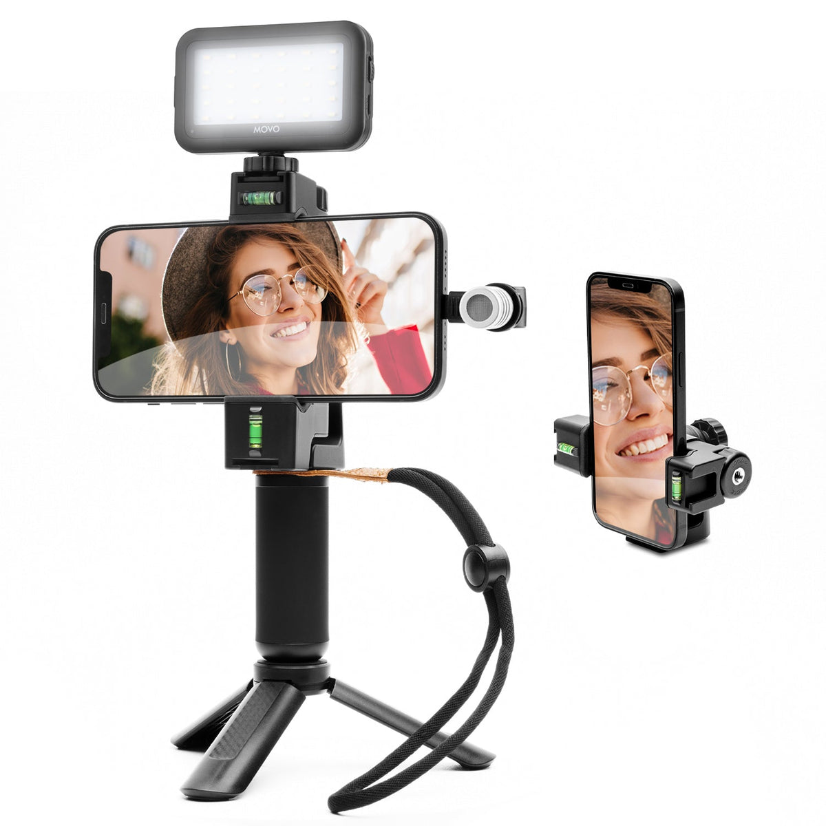 iVlog Starter Kit Handheld Vlogging Bundle for iPhone - Movo