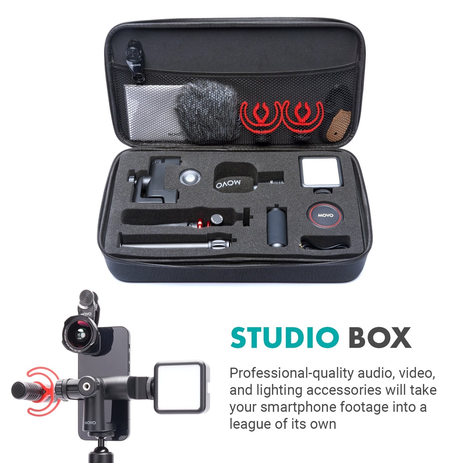iVlog1 | Vlogging Kit for iPhone | Movo