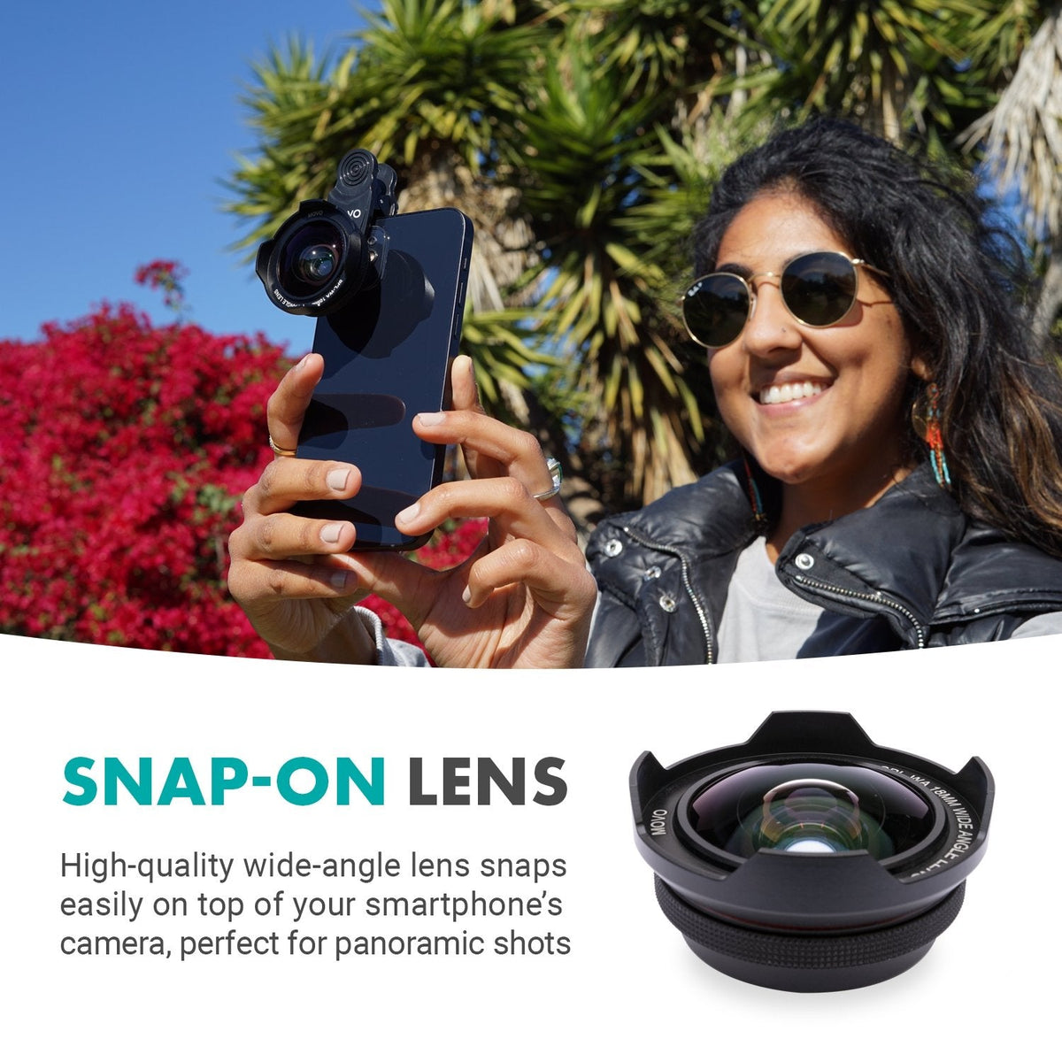 iVlog1 Smartphone Video Kit W/ Shotgun Mic, Light, &amp; More - Movo