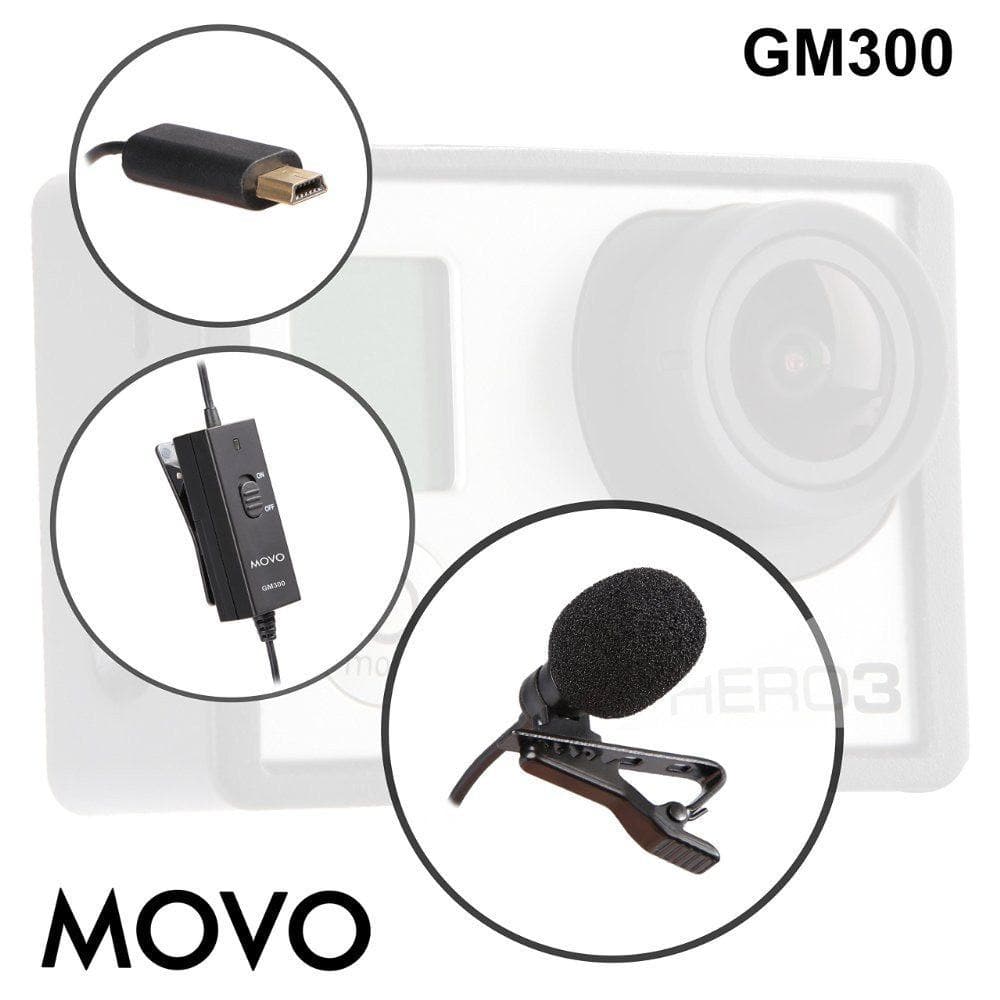 Lav Omnidirectional Mic | Battery Powered - Movo