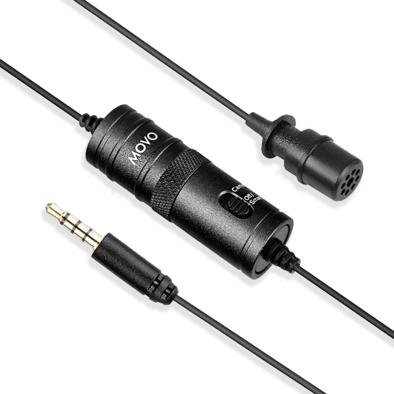 Lavalier Clip On Microphone | Lavalier Lapel Clip On Mic | LV1 | Movo