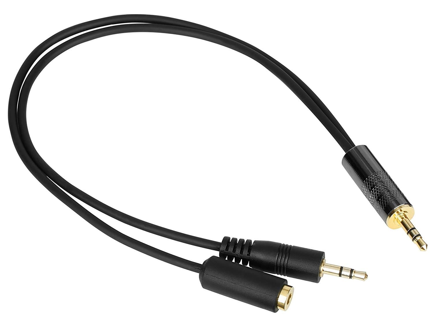 Line In Cable to Microphone Attenuator | MV-RC300 | Movo