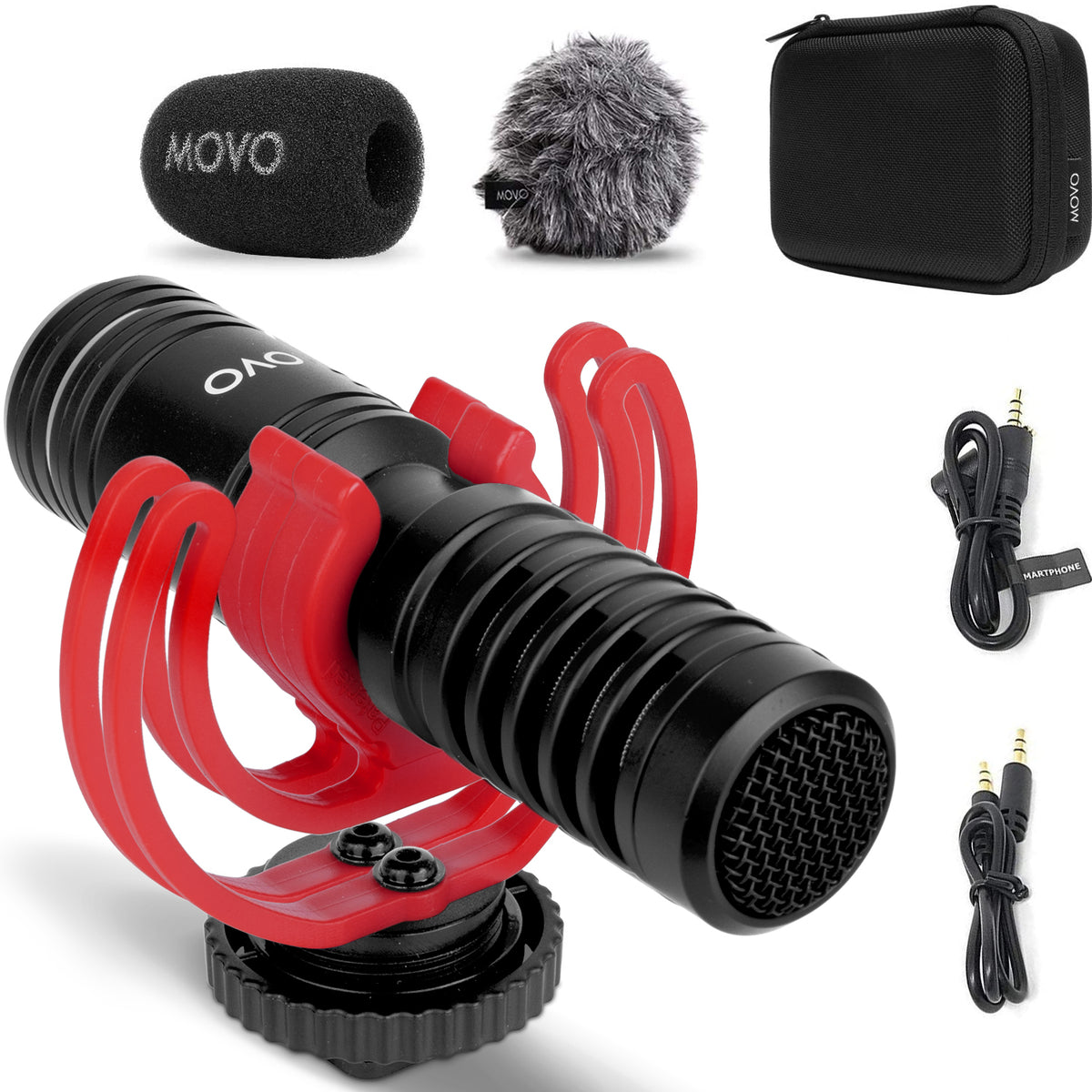 VXR10-PRO | Supercardioid Shotgun Video Microphone | Movo