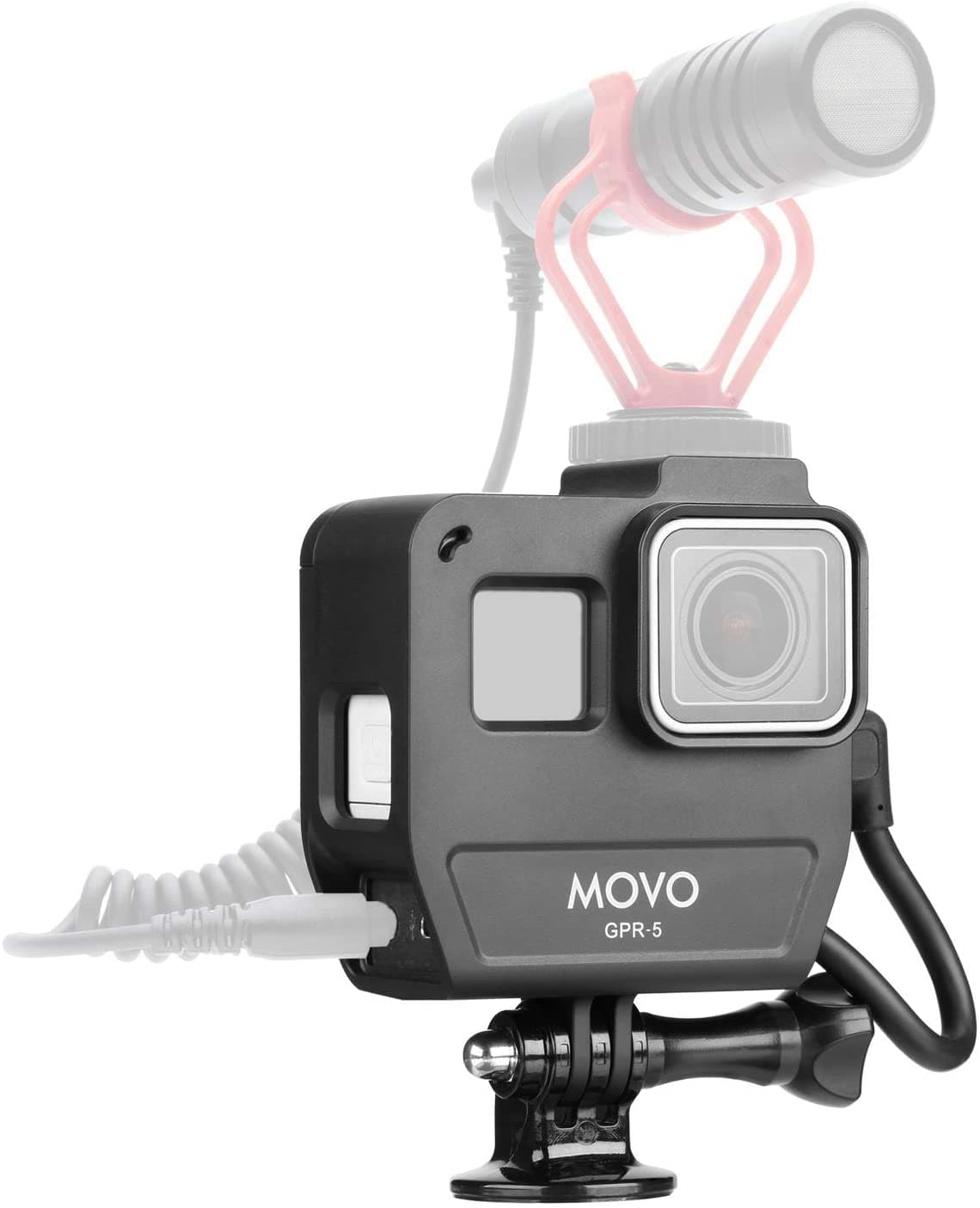 Media Housing Case Compatible with GoPro | GPR-5 | Movo - Movo