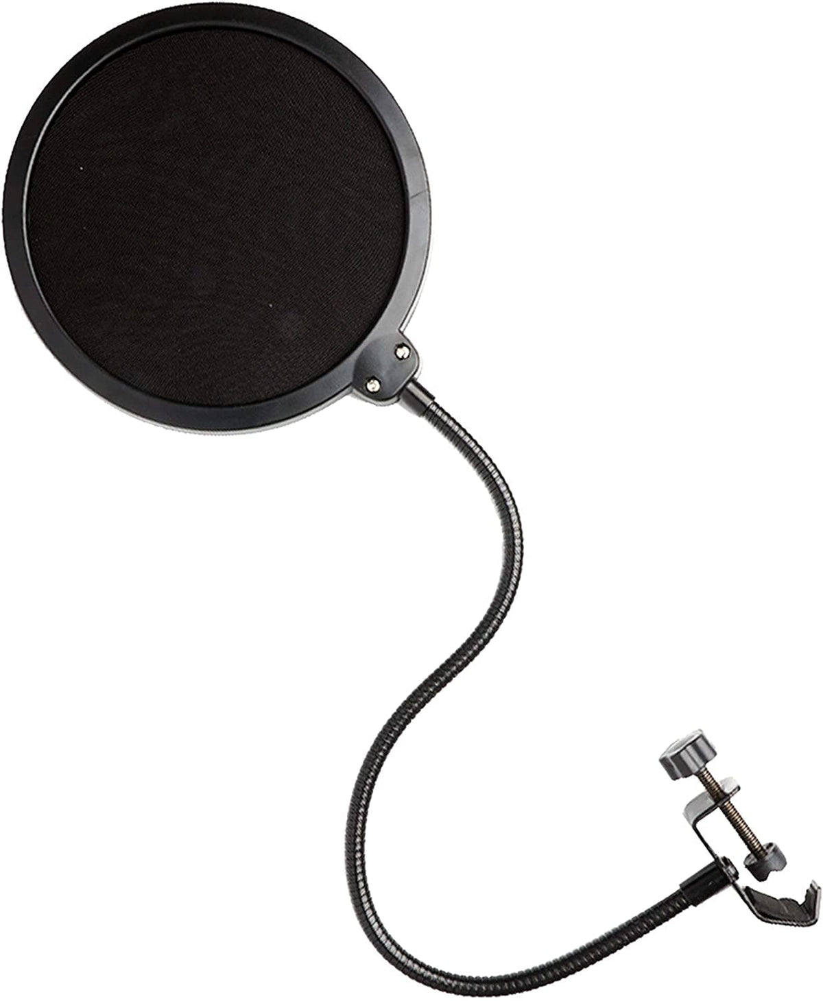 Microphone Pop Filter with Gooseneck Arm + Clamp | PF-6 | Movo - Movo