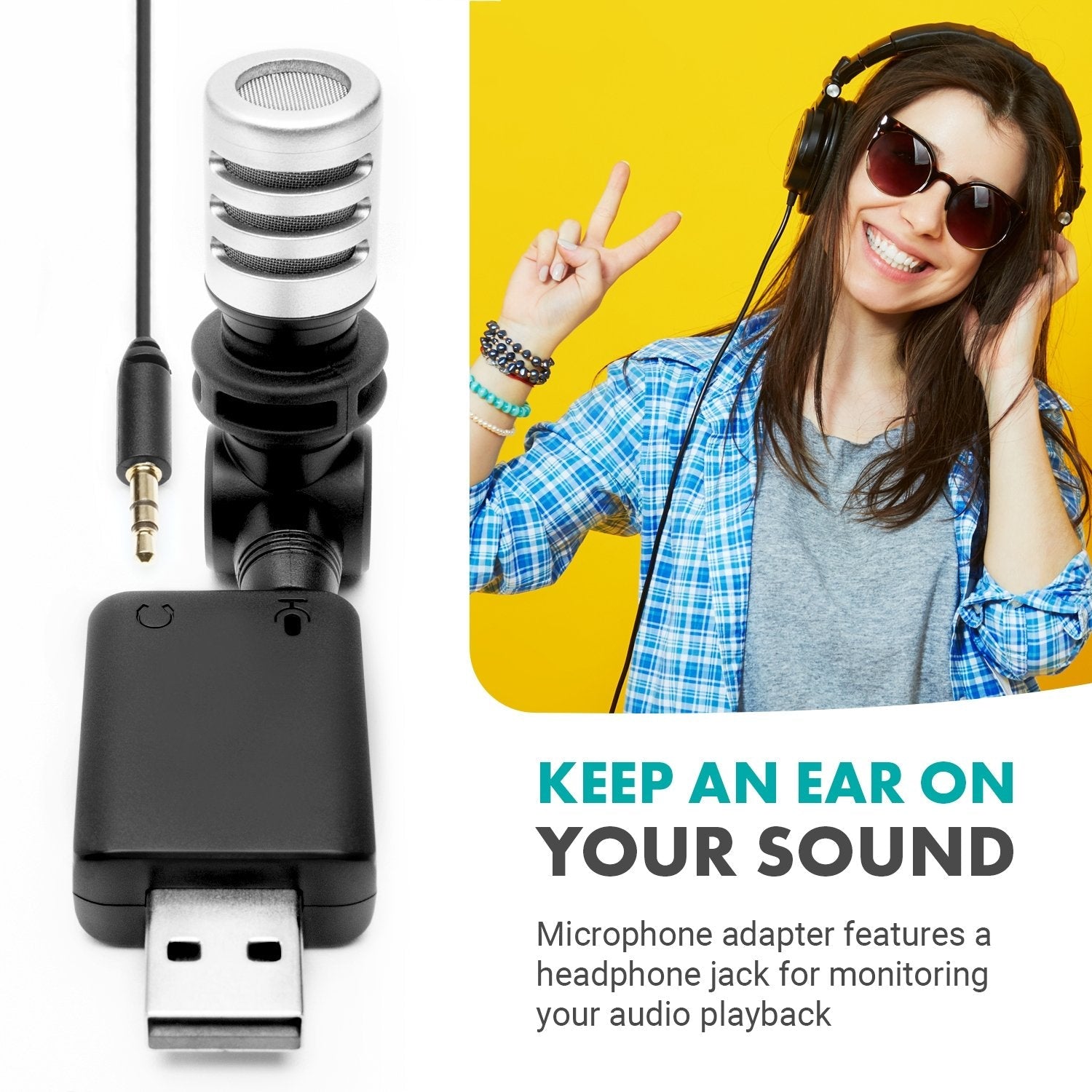 Desktop Computer Head Microphone Computer Microphone