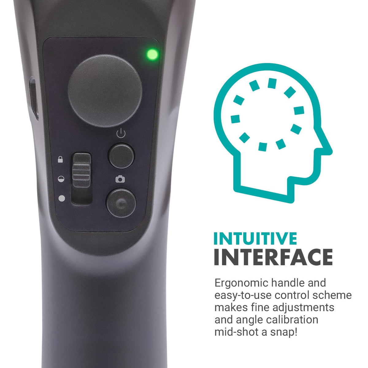 Motorized 3-Axis Handheld Gimbal Stabilizer for Smartphones - Movo